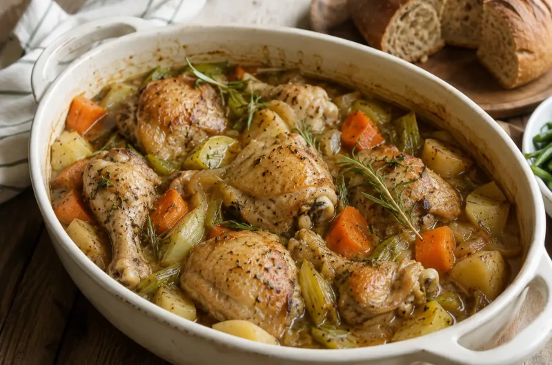 Delia Smith Slow Cooker Chicken Casserole Recipe