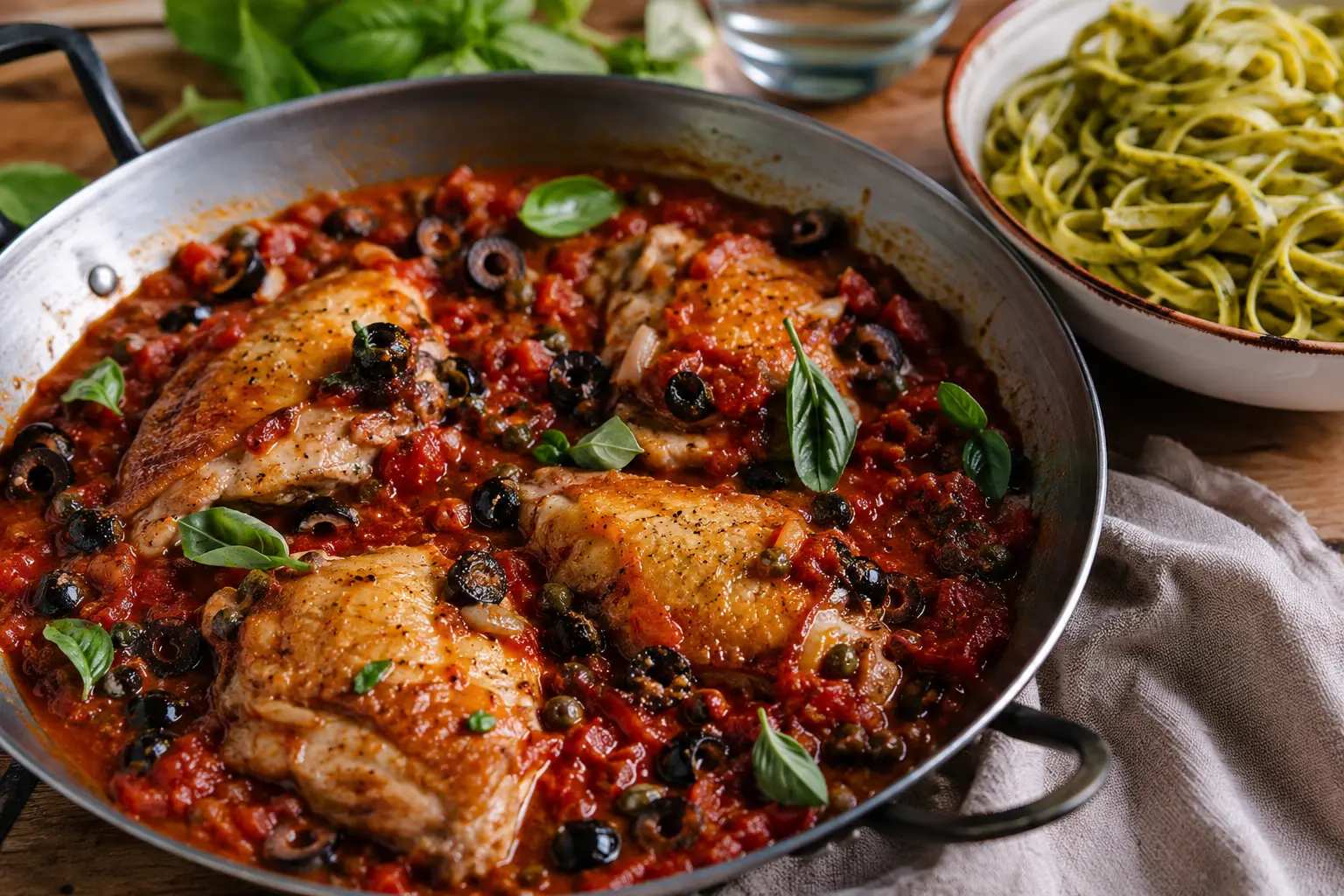 Delia Smith Chicken Puttanesca