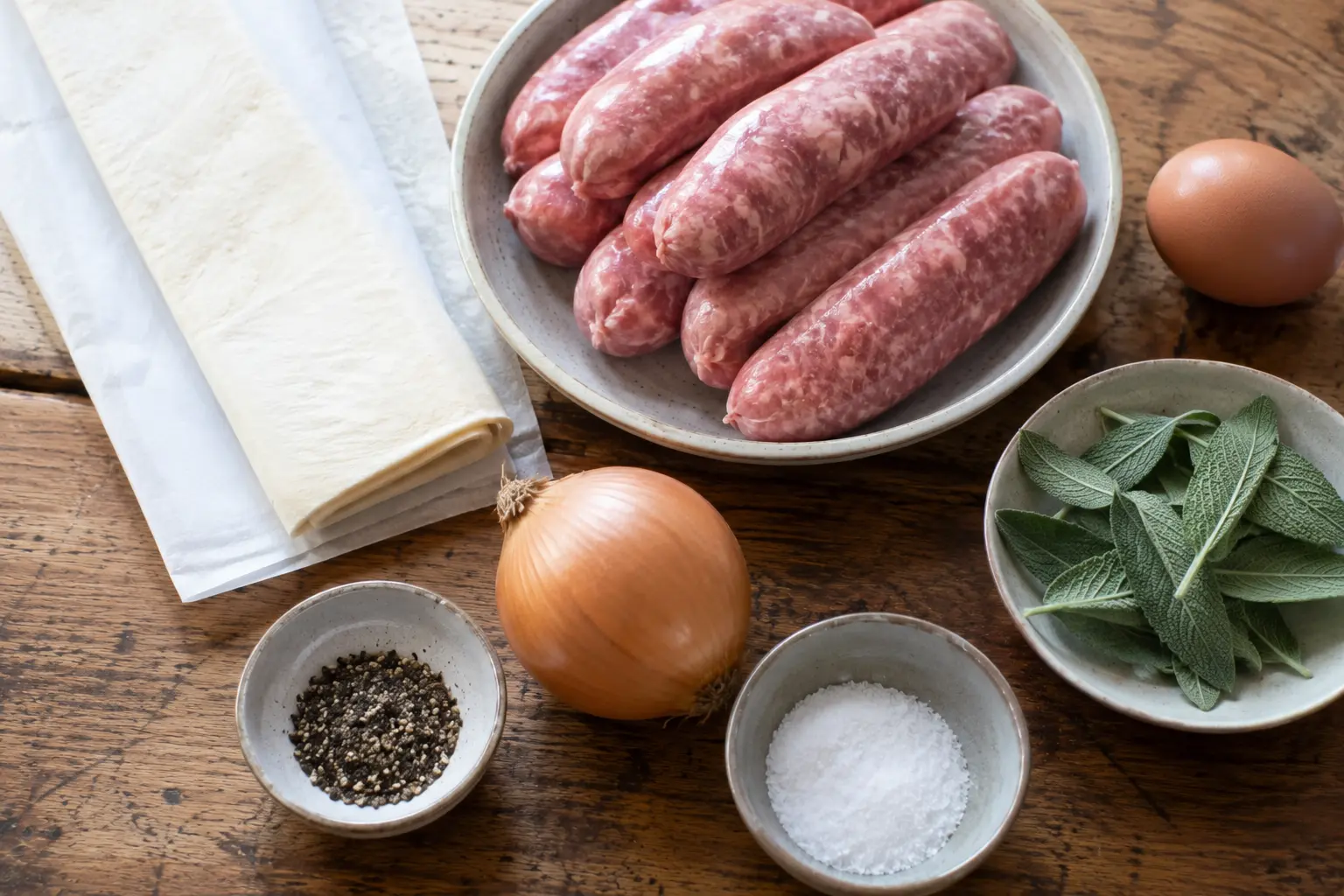 Delia Smith Sausage Roll Ingredients
