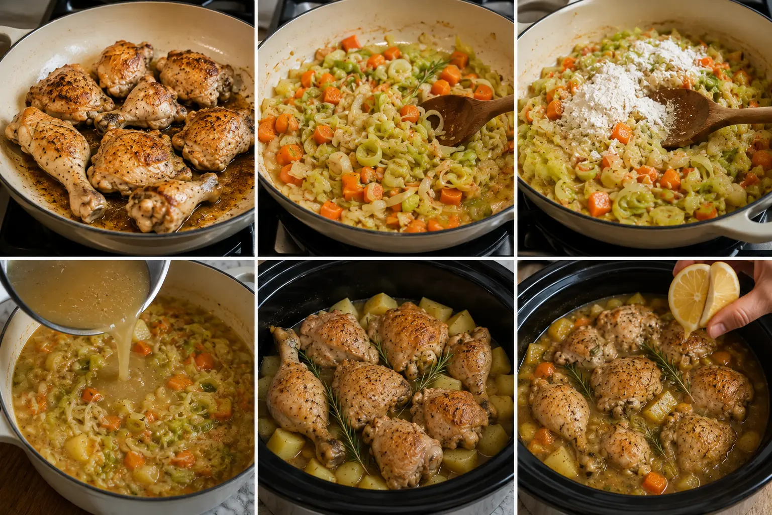How To Make Delia Smith Chicken Casserole in a Slow Cooker