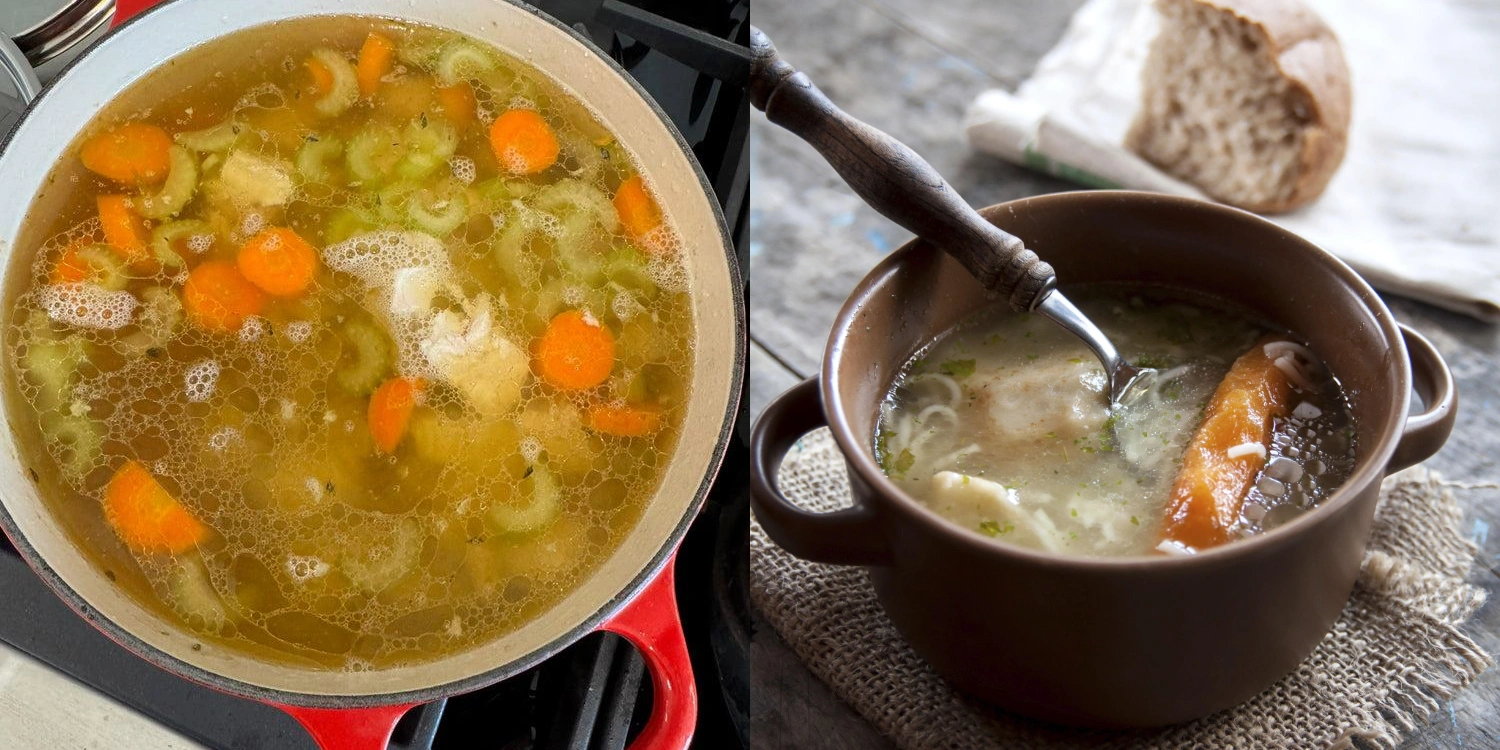 How to make Delia smith chicken soup